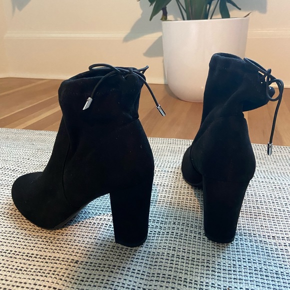 Nine West Faux Suede Booties - Picture 2 of 8
